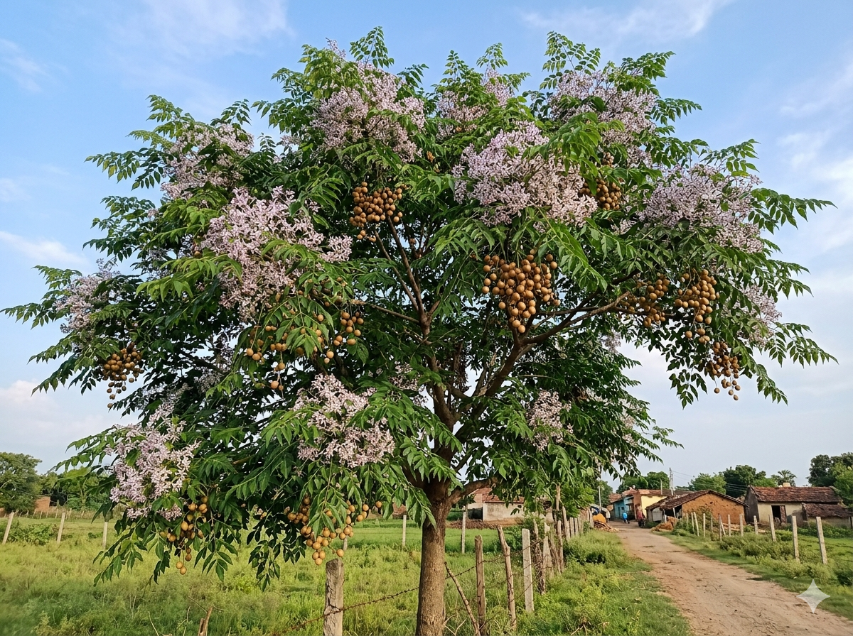 Bakain Melia azedarach Persian Lilac Purple Flowers India — PlantCare