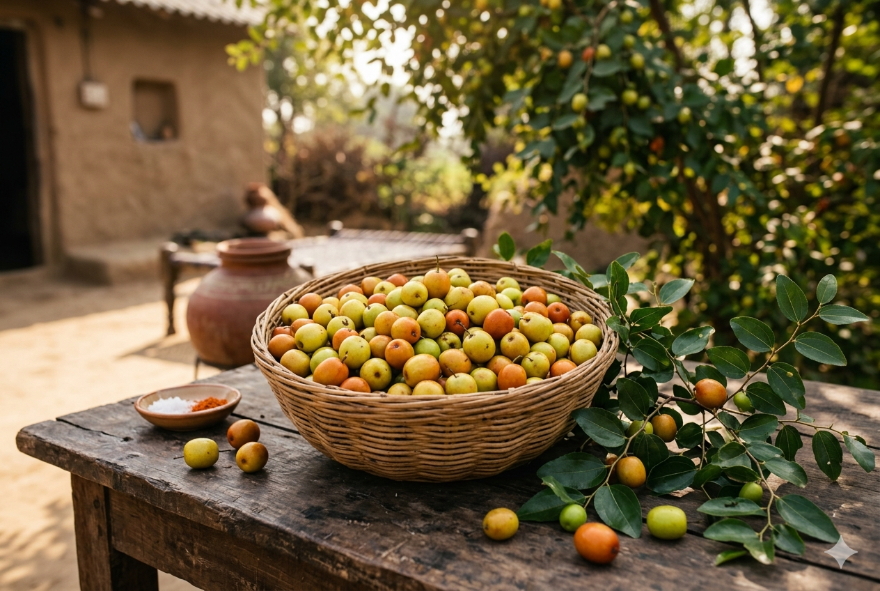 Ber Indian Jujube Growing India — Ramayana Fruit Drought Champion