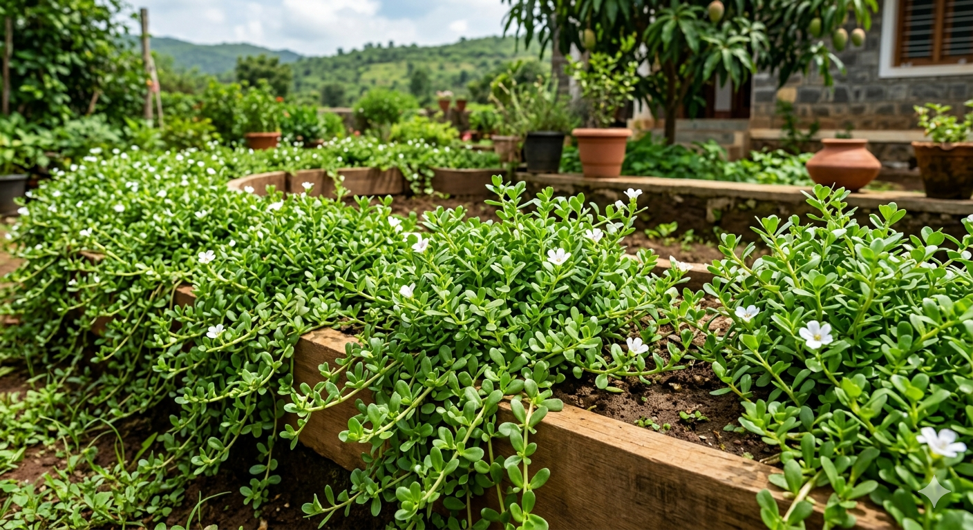 Brahmi Growing India Memory Herb Bacopa Gotu Kola
