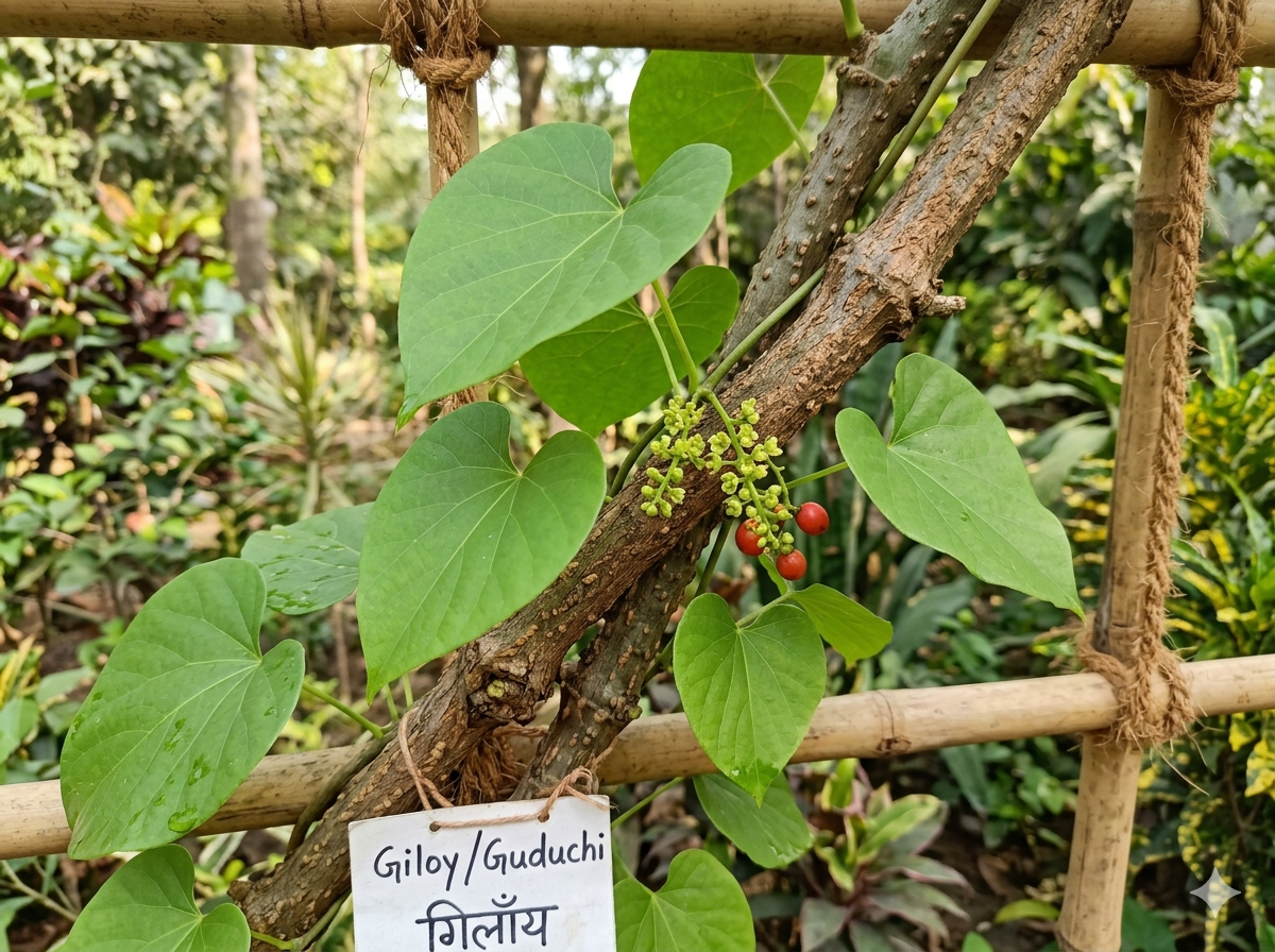Giloy Guduchi Growing India — Amrita Immunity Vine Complete Encyclopedia