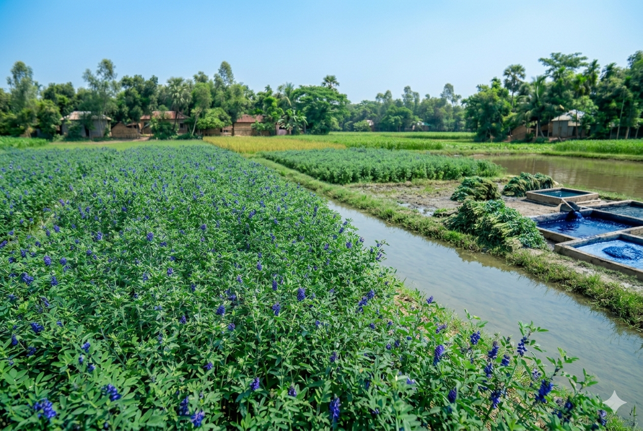 Indigo Neel Blue Gold Farming India — Natural Dye Sustainable Fashion Revolt Encyclopedia