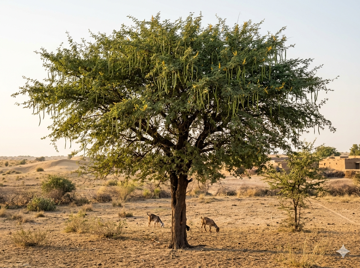 Khejri Jand Shami Prosopis cineraria Rajasthan Desert Tree — PlantCare