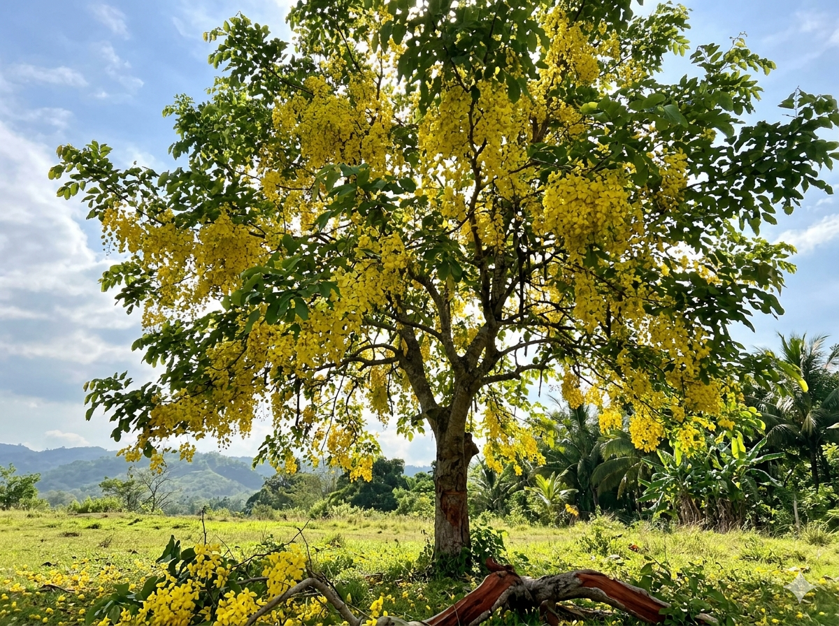 Narra Indian Padauk Pterocarpus indicus Andaman Golden Flowers — PlantCare