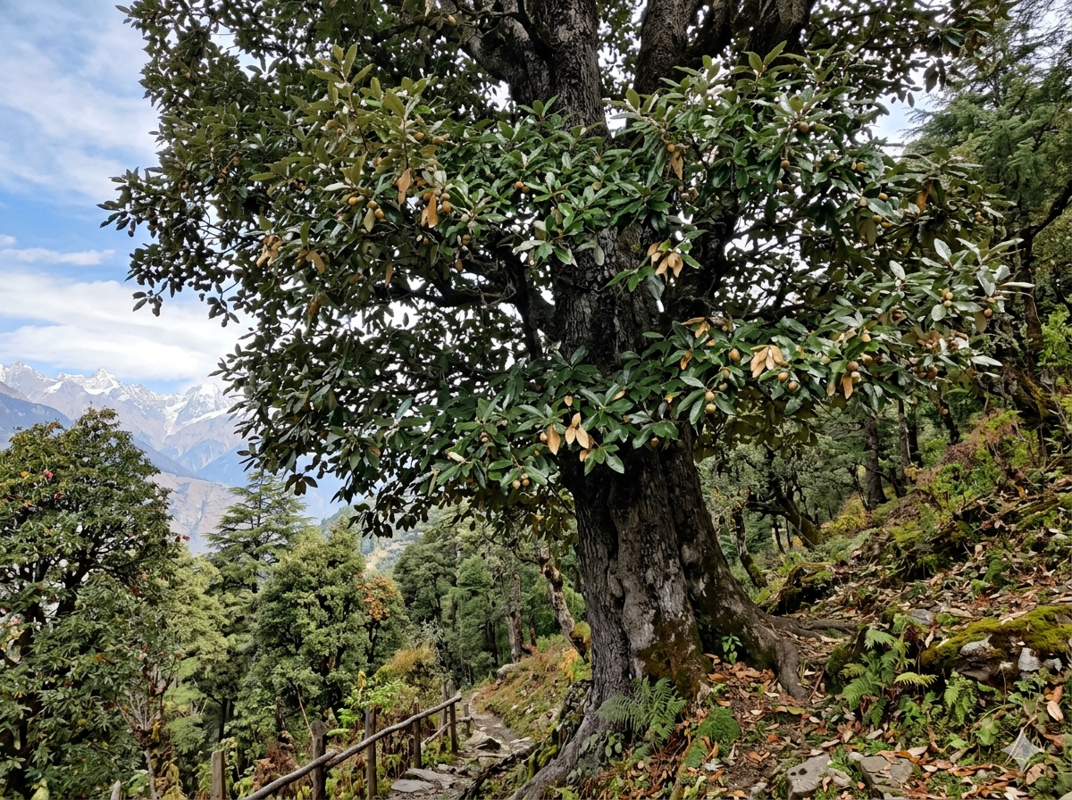 Himalayan Oak Banj Oak Quercus leucotrichophora Uttarakhand HP — PlantCare
