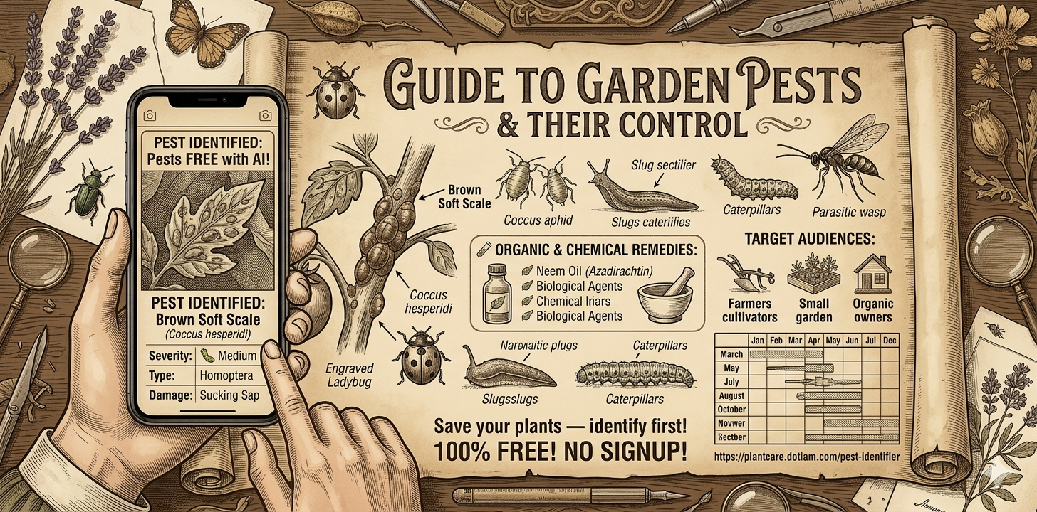 Pest Identifier — Identify Garden & Crop Pests Free — PlantCare