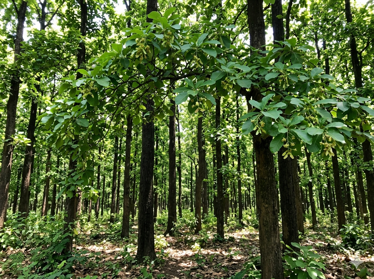 Sal Tree Sakhua Shorea robusta India Forest — PlantCare